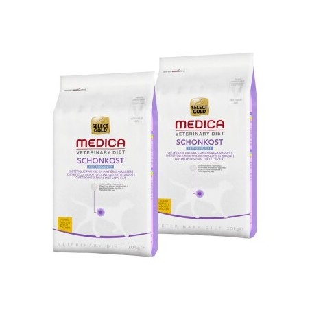 SELECT GOLD Medica Schonkost fettreduziert Huhn 2x10 kg