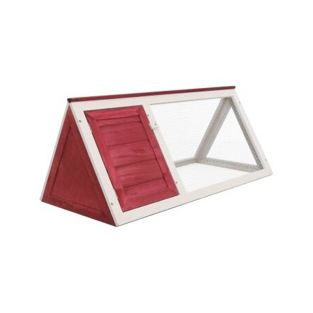 VidaXL Holz Kaninchenstall / Kleintierstall rot