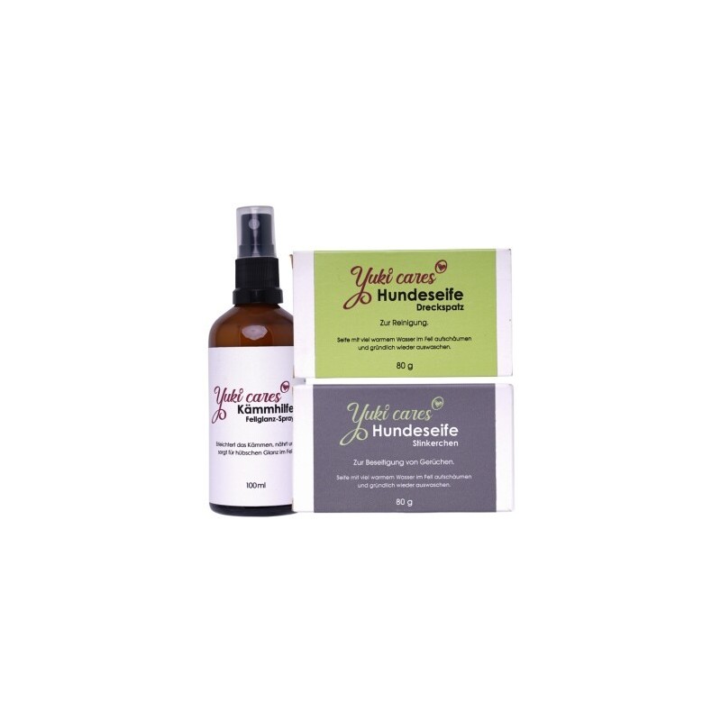 Yuki Cares Spa-Set für Hunde & Katzen