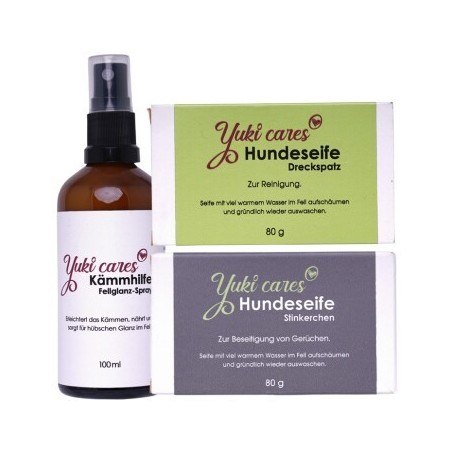 Yuki Cares Spa-Set für Hunde & Katzen