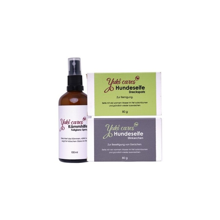Yuki Cares Spa-Set für Hunde & Katzen
