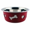 Weatherbeeta Anti-Rutsch-Edelstahl-Knochen-Hundenapf 21cm blau