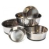 House of Paws Hundenapf aus Edelstahl S silber