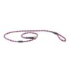 Weatherbeeta Seil-Leder-Schlupf-Hundeleine 1.8m dunkelblau/braun