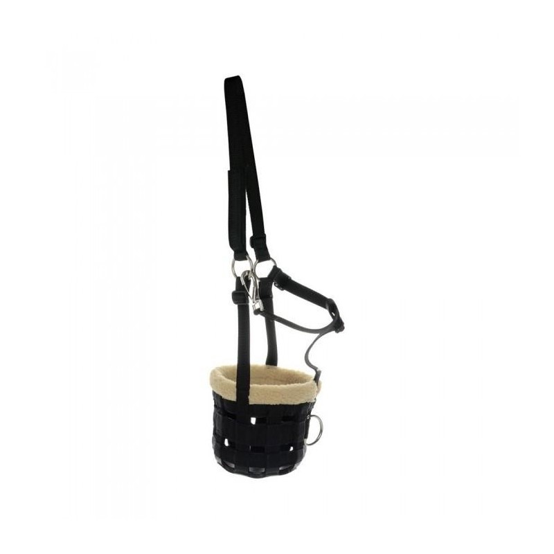 Hy Maulkorb mit Fleece X-Small schwarz
