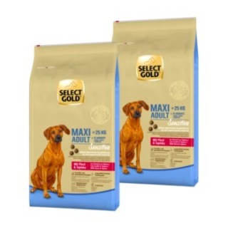 SELECT GOLD Sensitive Adult Maxi Pferd und Tapioka 2x12 kg