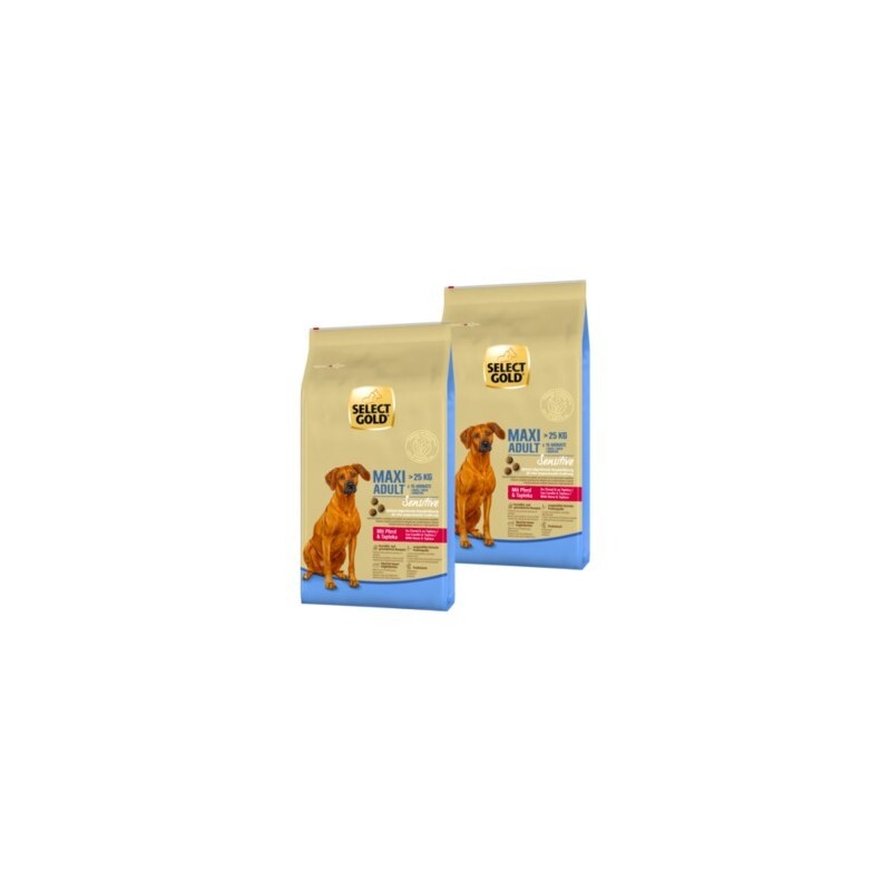 SELECT GOLD Sensitive Adult Maxi Pferd und Tapioka 2x12 kg