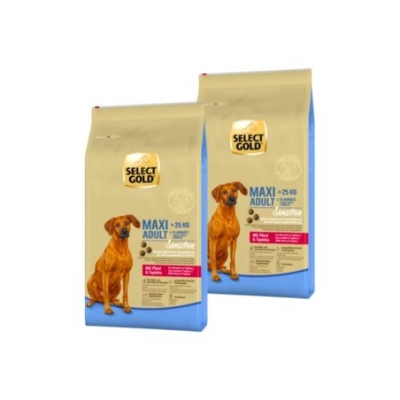 SELECT GOLD Sensitive Adult Maxi Pferd und Tapioka 2x12 kg