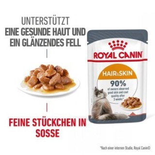ROYAL CANIN Hair & Skin in Soße 48x85 g