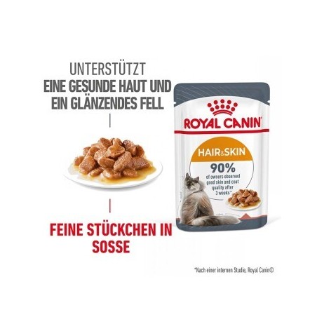 ROYAL CANIN Hair & Skin in Soße 48x85 g