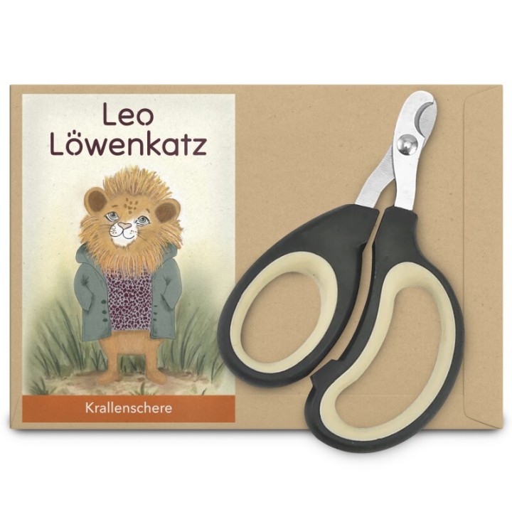 LEO LÖWENKATZ Krallenschere speziell für Katzen