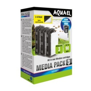 AquaEL Filtermedium FZN-mini Standard 3Stk.