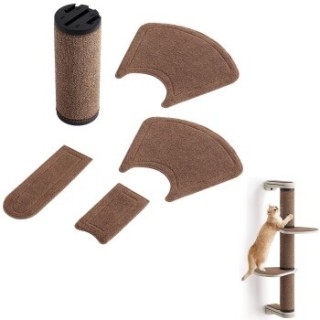 FEANDREA Clickat Ersatzteile Set Kratzsäule 101cm