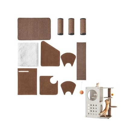 FEANDREA Clickat Ersatzteile Set Kratzbaum modern