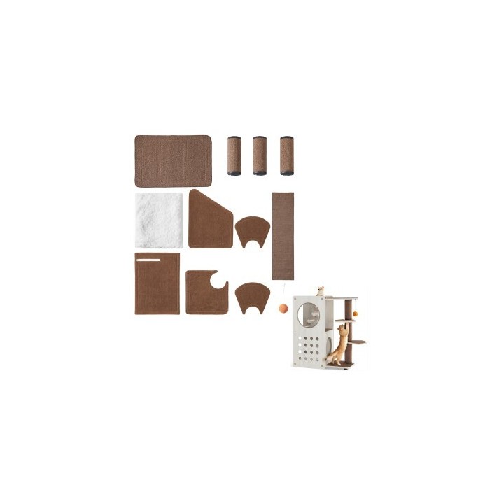 FEANDREA Clickat Ersatzteile Set Kratzbaum modern