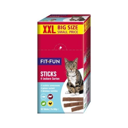 FIT+FUN Sticks XXL-Multipack 250g
