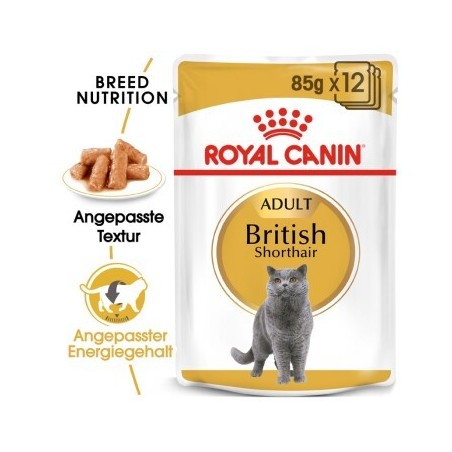 ROYAL CANIN British Shorthair Adult in Soße 48x85 g