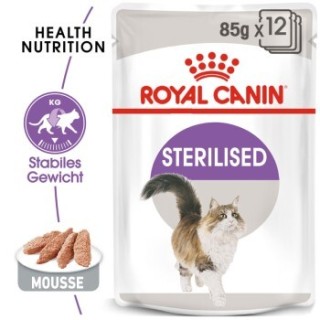 ROYAL CANIN Sterilised Adult in Mousse 48x85 g