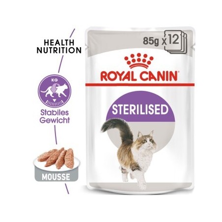 ROYAL CANIN Sterilised Adult in Mousse 48x85 g