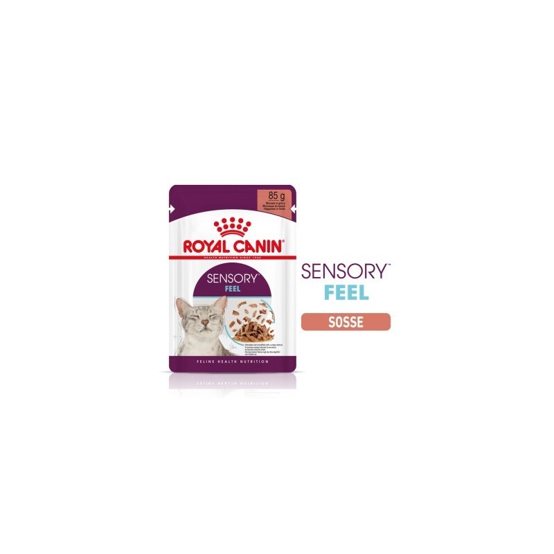 ROYAL CANIN Sensory Feel in Soße für wählerische Katzen 48x85 g