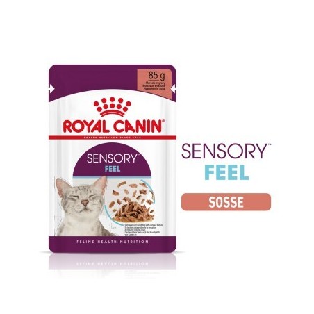 ROYAL CANIN Sensory Feel in Soße für wählerische Katzen 48x85 g
