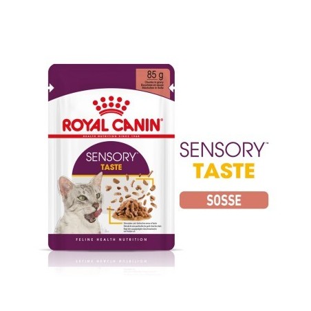 ROYAL CANIN Sensory Taste in Soße für wählerische Katzen 48x85 g