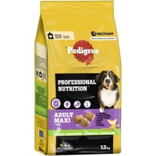 Pedigree Professional Nutrition Adult Maxi 25kg mit Geflügel und Gemüse 12 kg