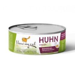 I love my cat Katzenfutter Nass mit Huhn - 100g
