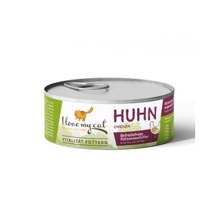 I love my cat Katzenfutter Nass mit Huhn - 100g