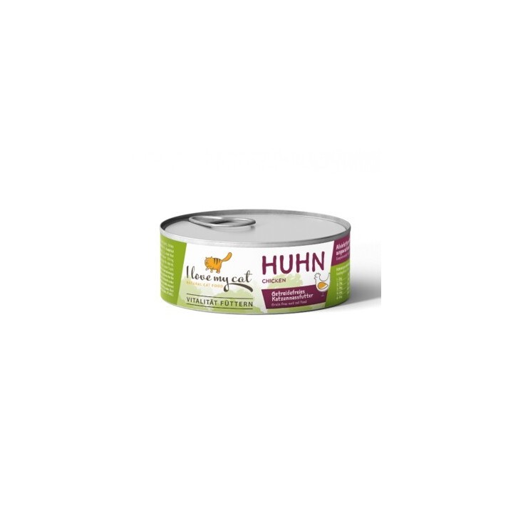 I love my cat Katzenfutter Nass mit Huhn - 100g