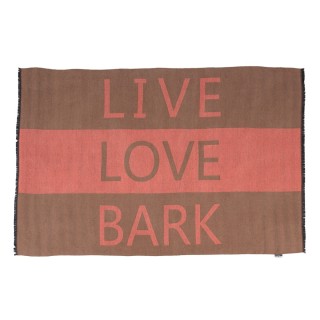 Nomad Tales Bloom Kuscheldecke Coral - L 140 x B 80 cm