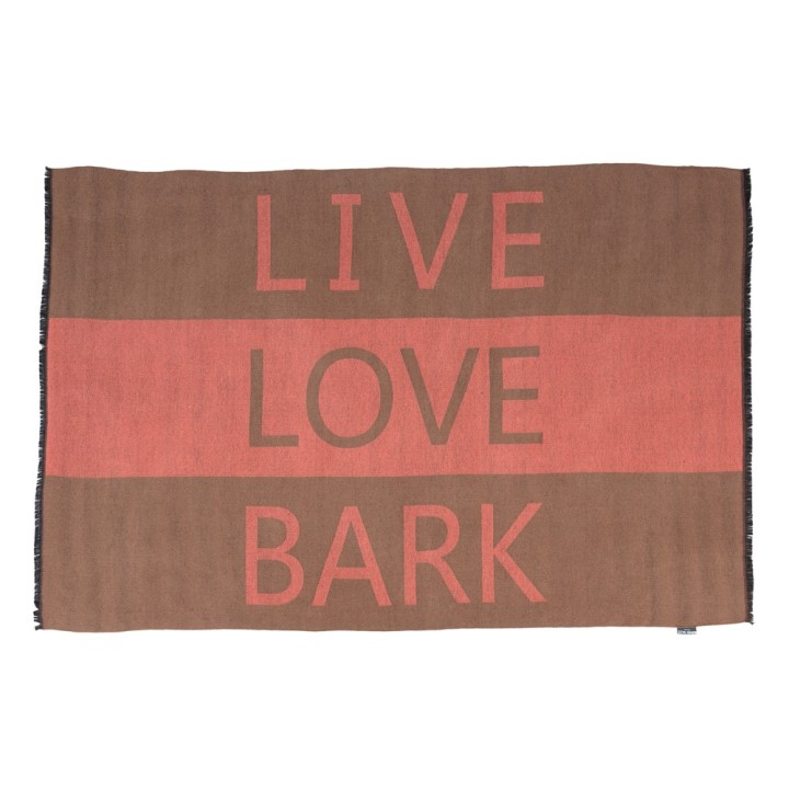 Nomad Tales Bloom Kuscheldecke Coral - L 140 x B 80 cm