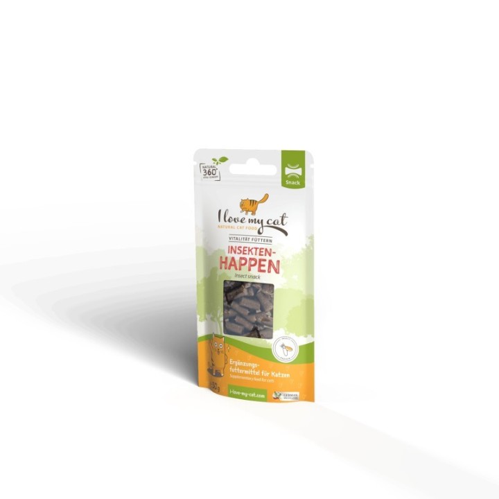 I love my cat Insekten-Soft-Snack für Katzen - 50g