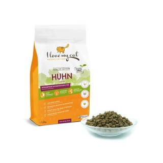 I love my cat Trockenfutter für Katzen mit Huhn - 1,2 kg
