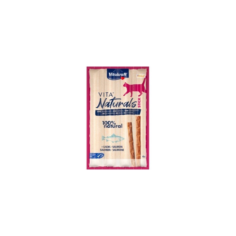 Vitakraft Naturals Stick Lachs 20x4 Stück