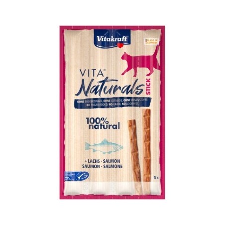 Vitakraft Naturals Stick Lachs 20x4 Stück