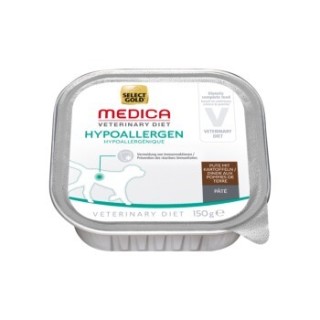 SELECT GOLD Medica Nassfutter Hund Adult Hypoallergen, Pute 10x150 g
