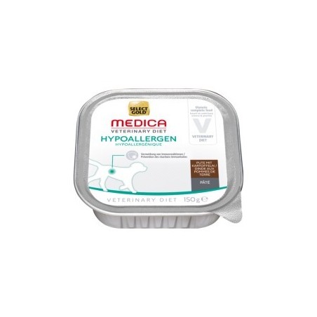SELECT GOLD Medica Nassfutter Hund Adult Hypoallergen, Pute 10x150 g