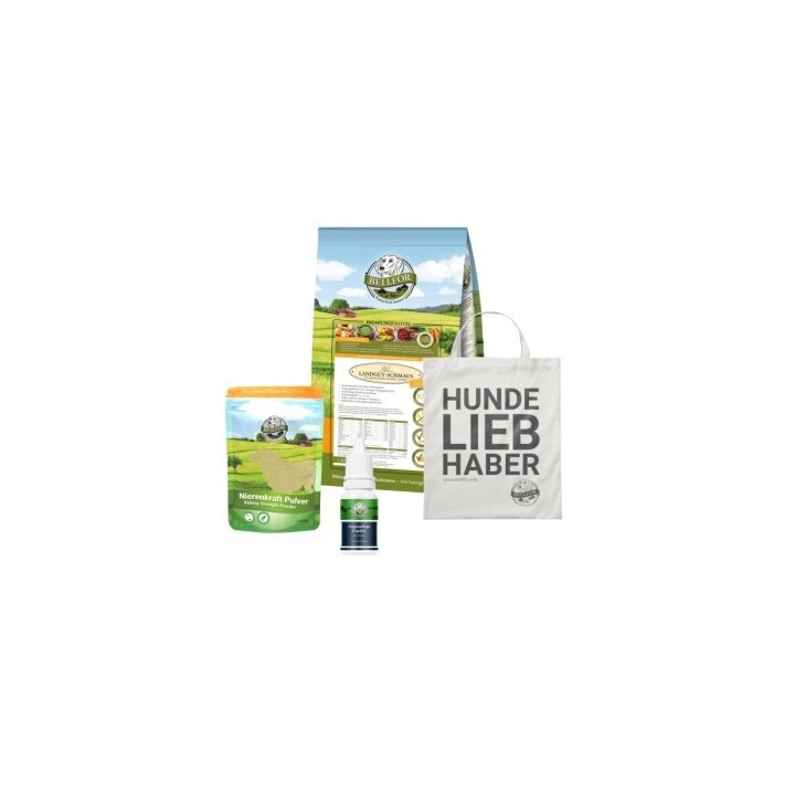 Bellfor Augenpflege-Sparset für mittelgroße Hunde mit Futtermittelallergie