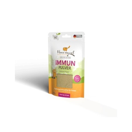 I love my cat Nahrungsergänzung für Katzen - Immun Pulver - 80g