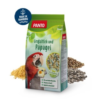 Panto ® GROSSSITTICH- UND PAPAGEIENFUTTER MIT PLURAMIN® 1 kg