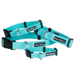 Paikka Glow Collar aqua 17 cm, 2 cm