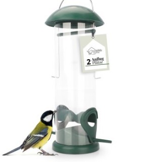 WILDLIFE HOME Vogelfuttersäule für Körnerfutter, 20cm