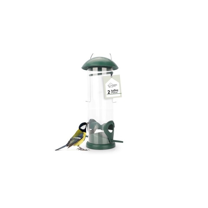 WILDLIFE HOME Vogelfuttersäule für Körnerfutter, 20cm