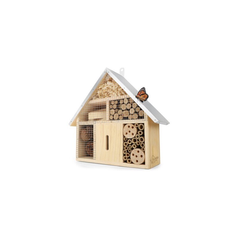 WILDLIFE HOME Insektenhotel mit Metalldach