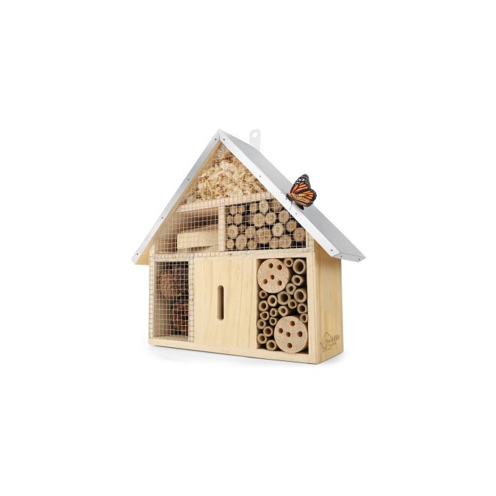 WILDLIFE HOME Insektenhotel mit Metalldach