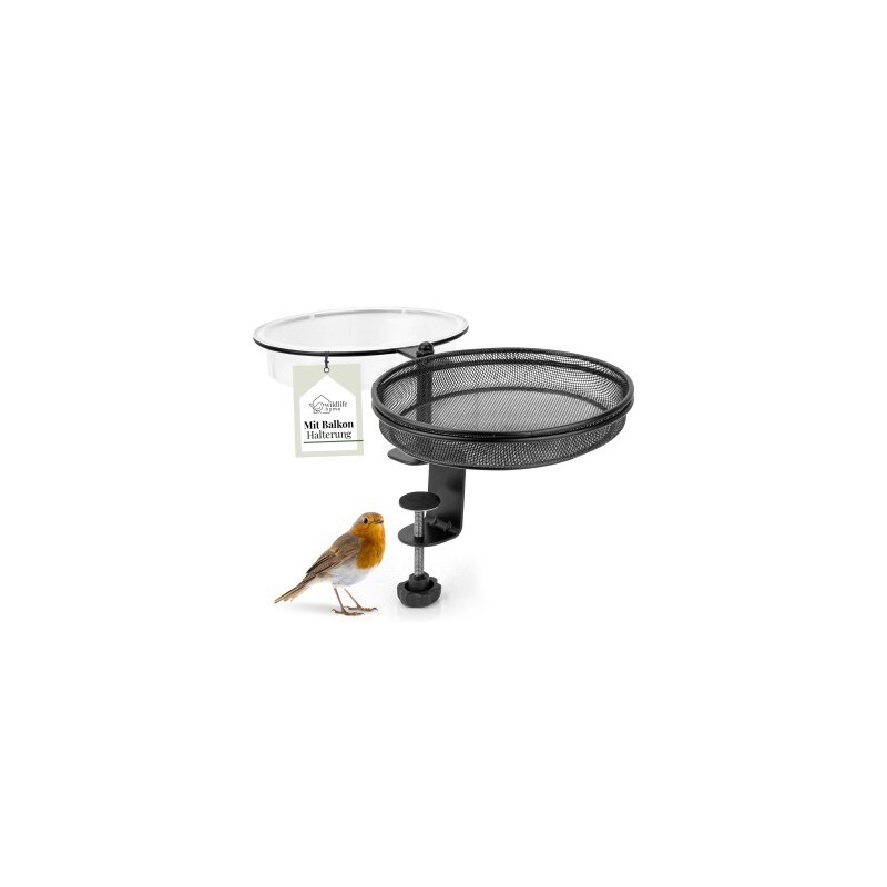 WILDLIFE HOME Balkon Futter- & Wasserschale