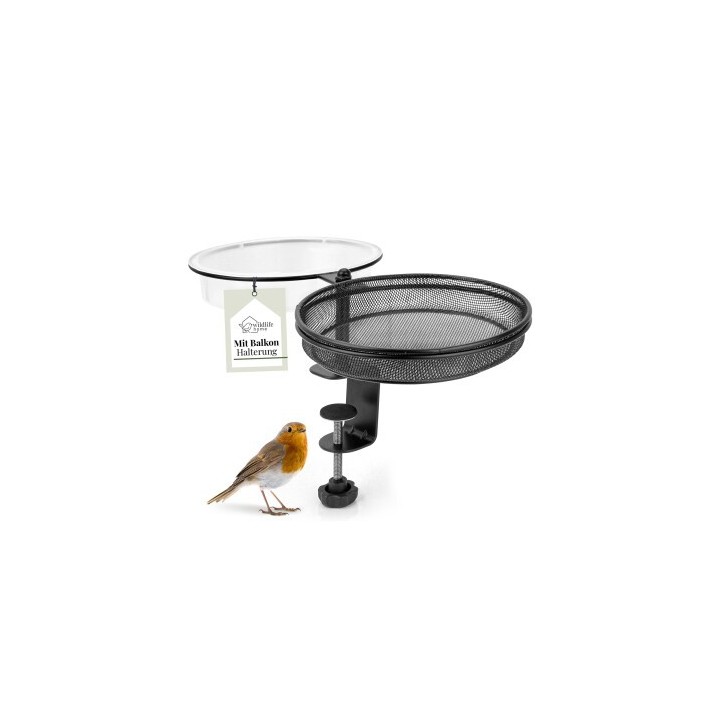 WILDLIFE HOME Balkon Futter- & Wasserschale
