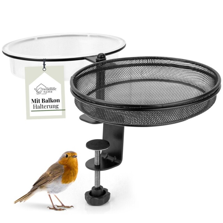 WILDLIFE HOME Balkon Futter- & Wasserschale