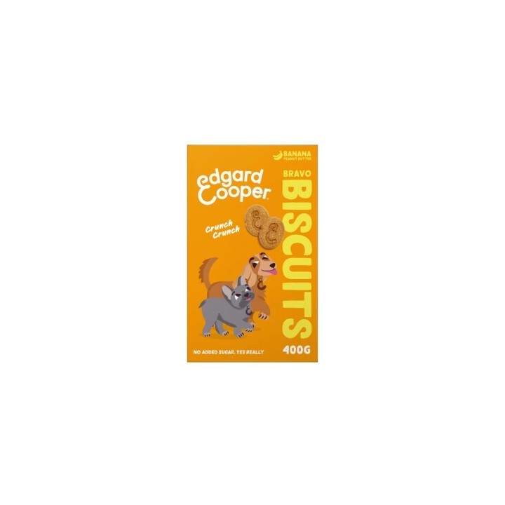 Edgard & Cooper Biscuits Banane und Erdnuss 400 g